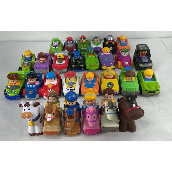 Fisher Price Other - Assorted Lot of 28 Fisher Price Little People Figures Animals Loose Used
